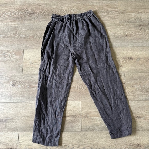 New Mordenmiss 100% Linen Gray Pants Sz M - Picture 8 of 11